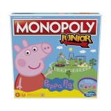 Joc de societate Monopoly Junior Peppa Pig pentru copii 5+