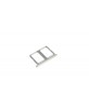 Suport SIM Dual Alb Original Samsung Galaxy S6 G920F Slot Cartela SIM