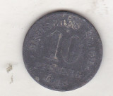 Bnk mnd Germania 10 pfennig 1918, Europa