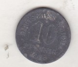 bnk mnd Germania 10 pfennig 1918