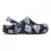 Saboti Crocs Classic Dice Clog Negru - Black, 36 - 38, 45, 46