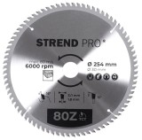 Kot&uacute;č Strend Pro TCT 254x3.0x30/20 mm 80Z, na drevo, p&iacute;lov&yacute;, SK pl&aacute;tky
