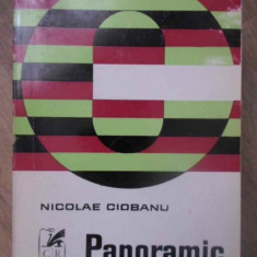 PANORAMIC (CRITICA LITERARA)-NICOLAE CIOBANU