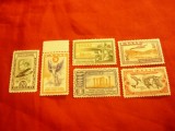 Serie mica Grecia 1933 Aviatie , 6 valori