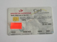 B12 20 - Card bancar foarte vechi - piesa de colectie