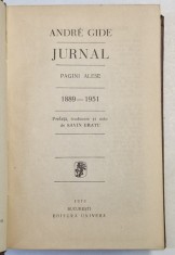 JURNAL de ANDRE GIDE , 1970 foto