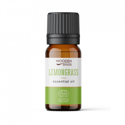 Ulei esential de lemongrass, bio, 5ml, Wooden Spoon foto