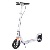 Trotineta Pliabila Aluminu Frana cu Disc 96x37x89-104cm Y2001ALB JGR