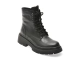 Ghete GRYXX negre, J2838, din piele naturala
