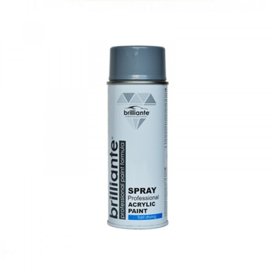 Vopsea Spray Brilliante Gri Argintiu uscare rapida RAL 7001 400 ml foto