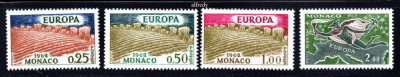 MONACO 1962, EUROPA CEPT, serie neuzata, MNH foto