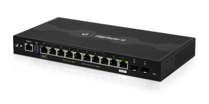 Ubiquiti EdgeRouter ER-12, 10x Gigabit LAN, 3.4 million pps.