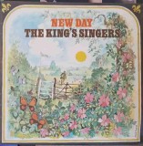 Vinil LP The King&#039;s Singers - New Day (Emi Records, 1980) Folk Pop Rock, 33 RPM