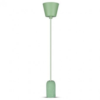 Pendul tavan soclu E27 - verde