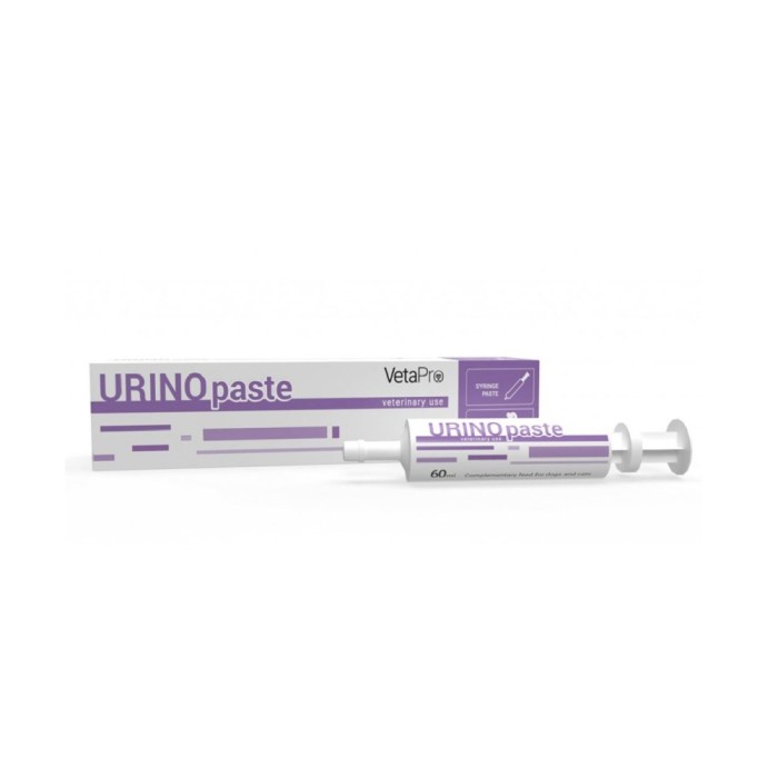 VETAPRO URINO PASTE SERINGA 60ML SUPORT URINAR CAINI SI PISICI