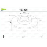 Valeo Disc frana
