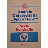 Grigore Posea - Analele Universitatii Spiru Haret seria geografie, nr. 1 (Editia: 1998)
