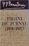 P. P. Panaitescu - Pagini de jurnal (1921-1927)