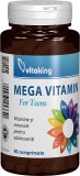 Multivitamine cu minerale pentru adolescenti, 90 comprimate, Vitaking
