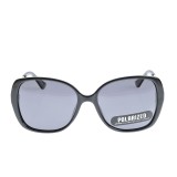 Ochelari de soare polarizati cu rama neagra oversize