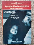 Agenda Medicală 2005, Ediție de Buzunar, Editura Medicală, Limba Rom&acirc;nă