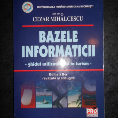 CEZAR MIHALCESCU - BAZELE INFORMATICII