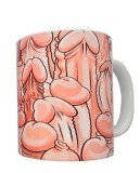 Cana Ceramica Imprimeu cu Penis, 370 ml