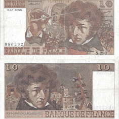 1976 (1 VII), 10 francs (P-150c.4) - Franța