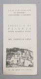 EXPOZITIE DE PEISAJE - DESEN , ACUARELA , GUASE - ARHITECT VALENTIN N. IORGA , PLIANT , 15 - 30 MARTIE 1976