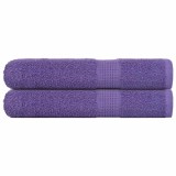 Gossi prosoape frogn 2 buc., violet, 100x200 cm, 360 g/m2