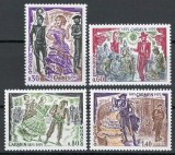 Monaco 1975 Mi 1170/73 MNH - Centenarul Operei &quot;Carmen&quot;