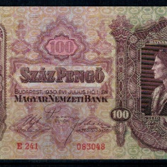 Ungaria 1930 - 100 pengo, XF+