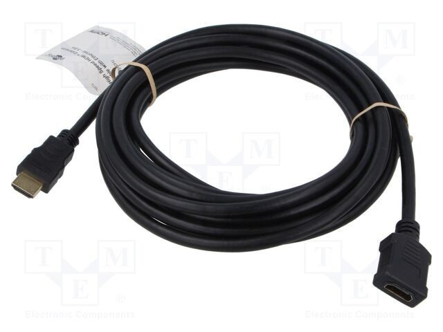 Cablu HDMI Goobay 5m negru HDMI 2.1 HDCP 2.2