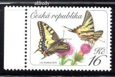 CEHIA 2016, Fauna, Fluturi, serie neuzata, MNH