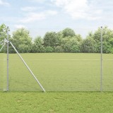vidaXL Gard din plasă sudată 1.5x25 m Oțel galvanizat