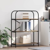 vidaXL Raft pentru cărți stejar artizanal 80 x 30 x 109 cm 879850
