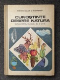 CUNOSTINTE DESPRE NATURA Manual pentru clasele a III-a si a IV-a