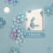 NLT Thrive Creative Journaling Devotional Bible (Hardcover, Blue Flowers)