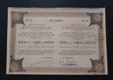 Actiune 1909 soc. Automobilul , actiuni , titlu la purtator