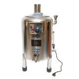 Pasteurizator automat din inox 20L pentru lapte si sucuri, 3 kW
