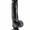 Vibrator Pipedream &raquo;King Cock&laquo; 23 cm - Negru