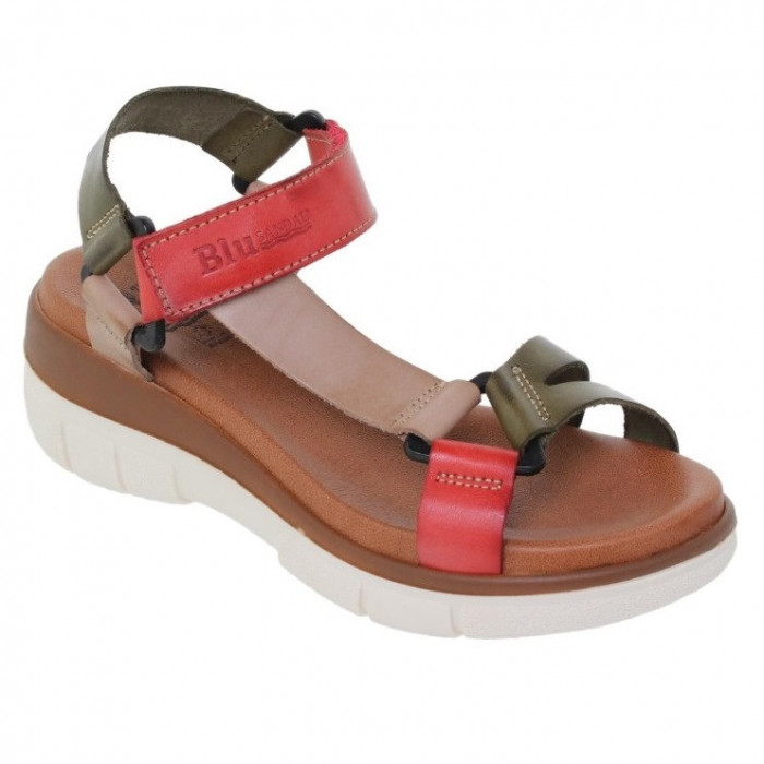 Sandale Dama Burgos Piele Multicolor