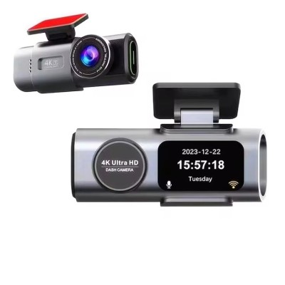 Camera Auto DVR A309, , 4K, 2160P, Inregistrare in bucla, Vedere nocturna, G-Sensor, Instructiuni vocale, Unghi filmare 170 grade foto