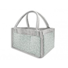 Geanta organizator scutece si accesorii copii/bebelusi BabyJem (Culoare: Somon)