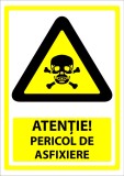 Semn pericol de asfixiere