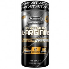 Muscletech L-Arginina 100% Platinum Essential Series 100 Caps foto