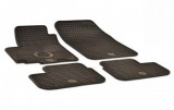 Covorase Auto Cauciuc Opel Agila II (2008-) Gri Carbon, Set 4 Bucati, Bordura Inalta, Anti-Alunecare, Fara Miros, Impermeabile
