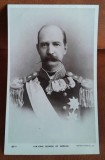 Fotografie tip carte postala, Regele George al Greciei