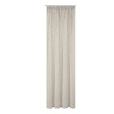 Perdea Softy, poliester, taupe, 140 x 225 cm