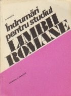 Indrumari pentru studiul limbii romane - vocabular si gramatica foto